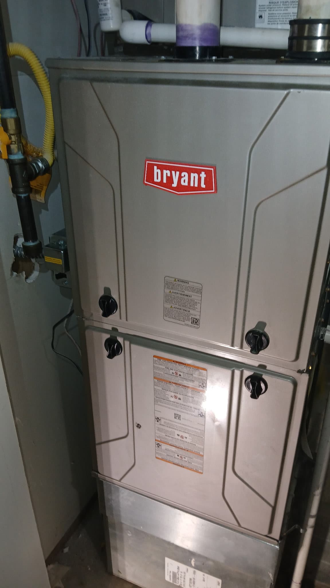 Bryant high-efficiency furnace installed in Denver home